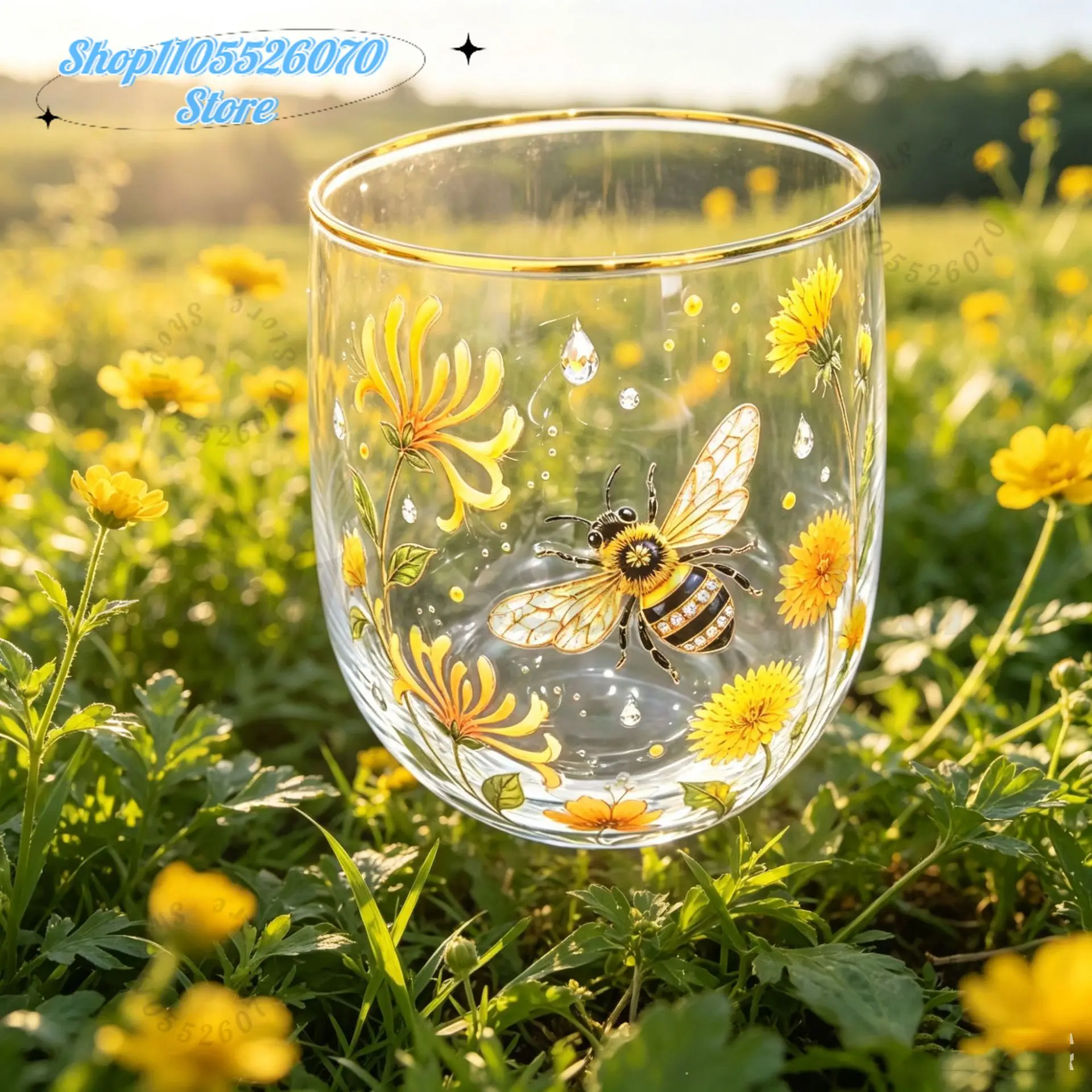 Garden Hummingbird Morning Bliss Glass Tea Cup,Elegant Gold Rimmed Glassware with 14 Oz,Clear Cup for Loose Leaf for Women
Garden Hummingbird Morning Bliss Glass Tea Cup,Elegant Gold Rimmed Glassware with 14 Oz,Clear Cup for Loose Leaf for Women