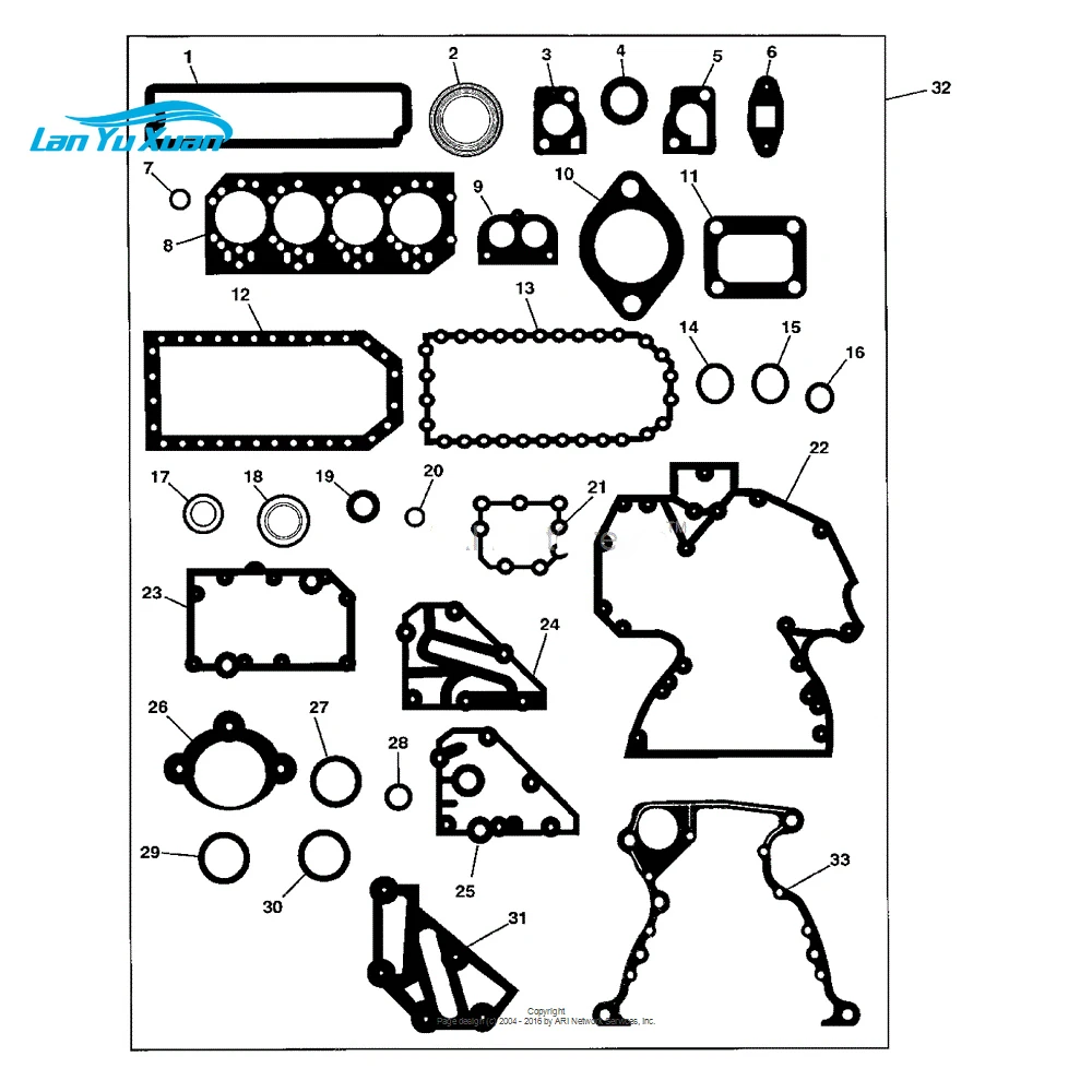 Gasket Kit RE520539 For 310G 310SG 310SJ 310SK 310SL 310J 310K 310L 315SG 315SJ 315SK 315SL 325J 325K 325SK 325SL 410G 410J
Gasket Kit RE520539 For 310G 310SG 310SJ 310SK 310SL 310J 310K 310L 315SG 315SJ 315SK 315SL 325J 325K 325SK 325SL 410G 410J