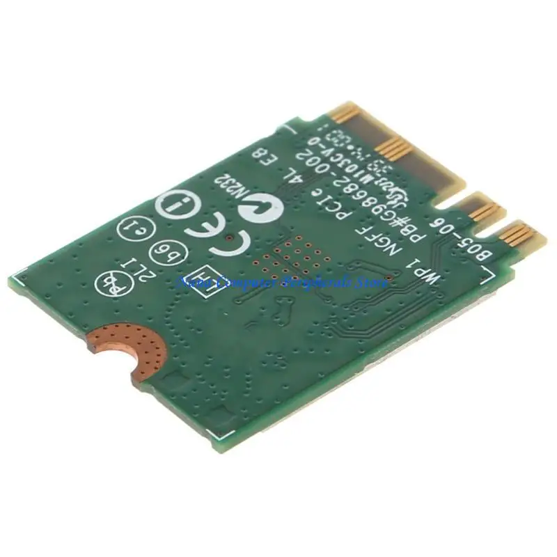 F68C Wireless-AC 3160 WiFi Card 433Mbps Bluetooth-compatible4.0 Dual Band for
F68C Wireless-AC 3160 WiFi Card 433Mbps Bluetooth-compatible4.0 Dual Band for