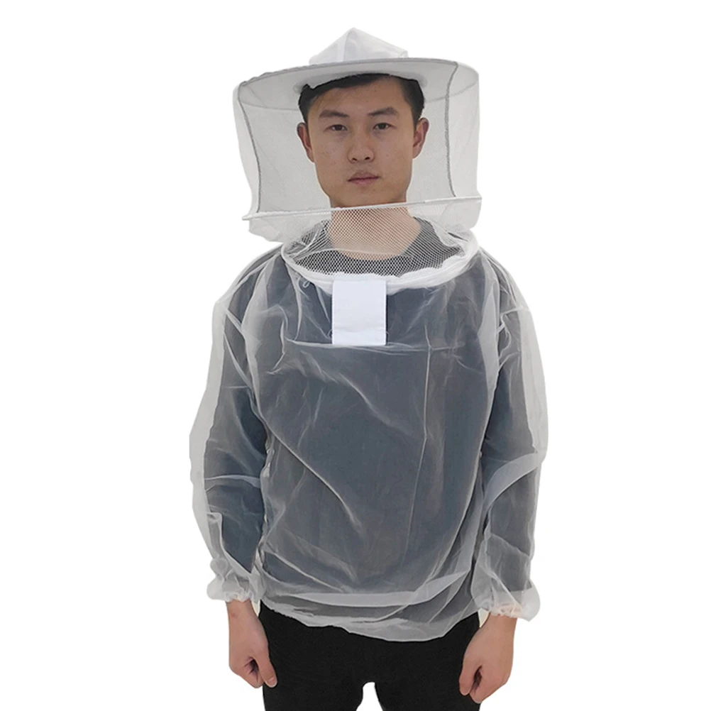 Vented Mesh Beekeeping Clothes Protective Coat White Suit Anti Bee Clothing Beekeepers Breathable Outdoor Tool Gardening
Vented Mesh Beekeeping Clothes Protective Coat White Suit Anti Bee Clothing Beekeepers Breathable Outdoor Tool Gardening