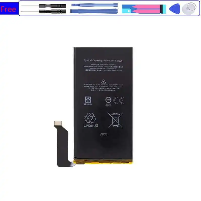 For Htc For Google Pixel 6 GMSB3 Mobile Phone Battery Environmentally Friendly High-Capacity 4614mAh
For Htc For Google Pixel 6 GMSB3 Mobile Phone Battery Environmentally Friendly High-Capacity 4614mAh