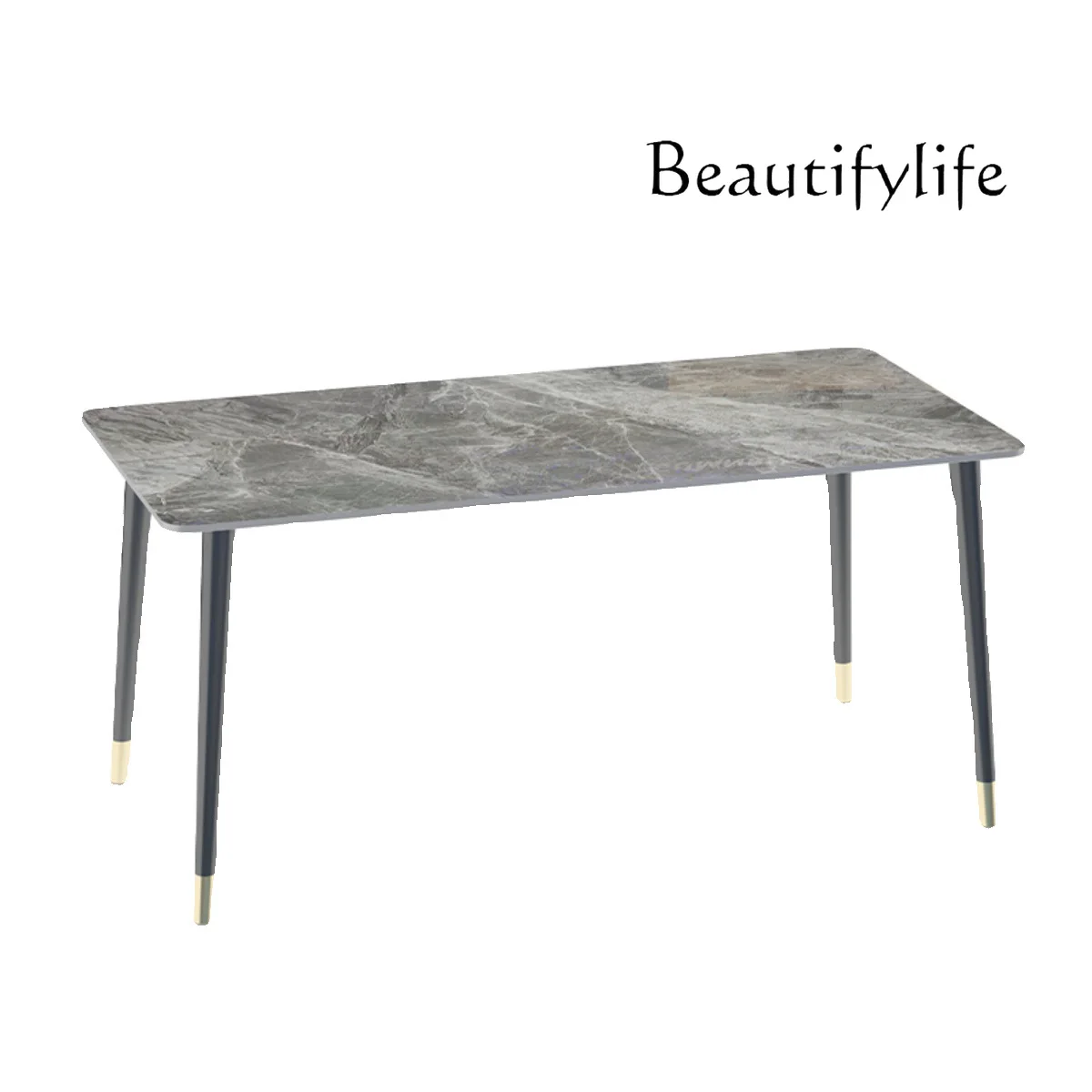 Italian rock slab dining table and chair combination home modern simple dining table
Italian rock slab dining table and chair combination home modern simple dining table