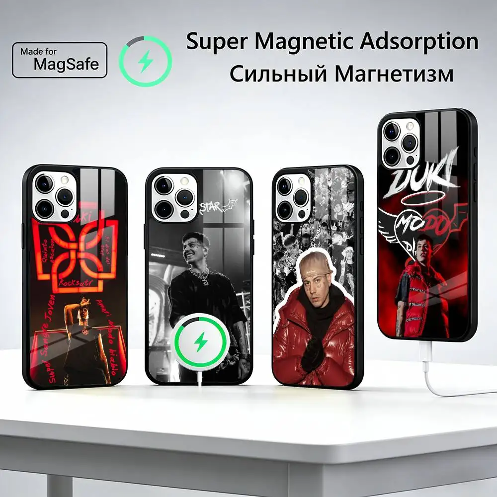 D-DUKI Fashion Rapper For Magsafe Phone Case for iPhone 17 16 15 14 13 12 11 Series Wireless Charging
D-DUKI Fashion Rapper For Magsafe Phone Case for iPhone 17 16 15 14 13 12 11 Series Wireless Charging