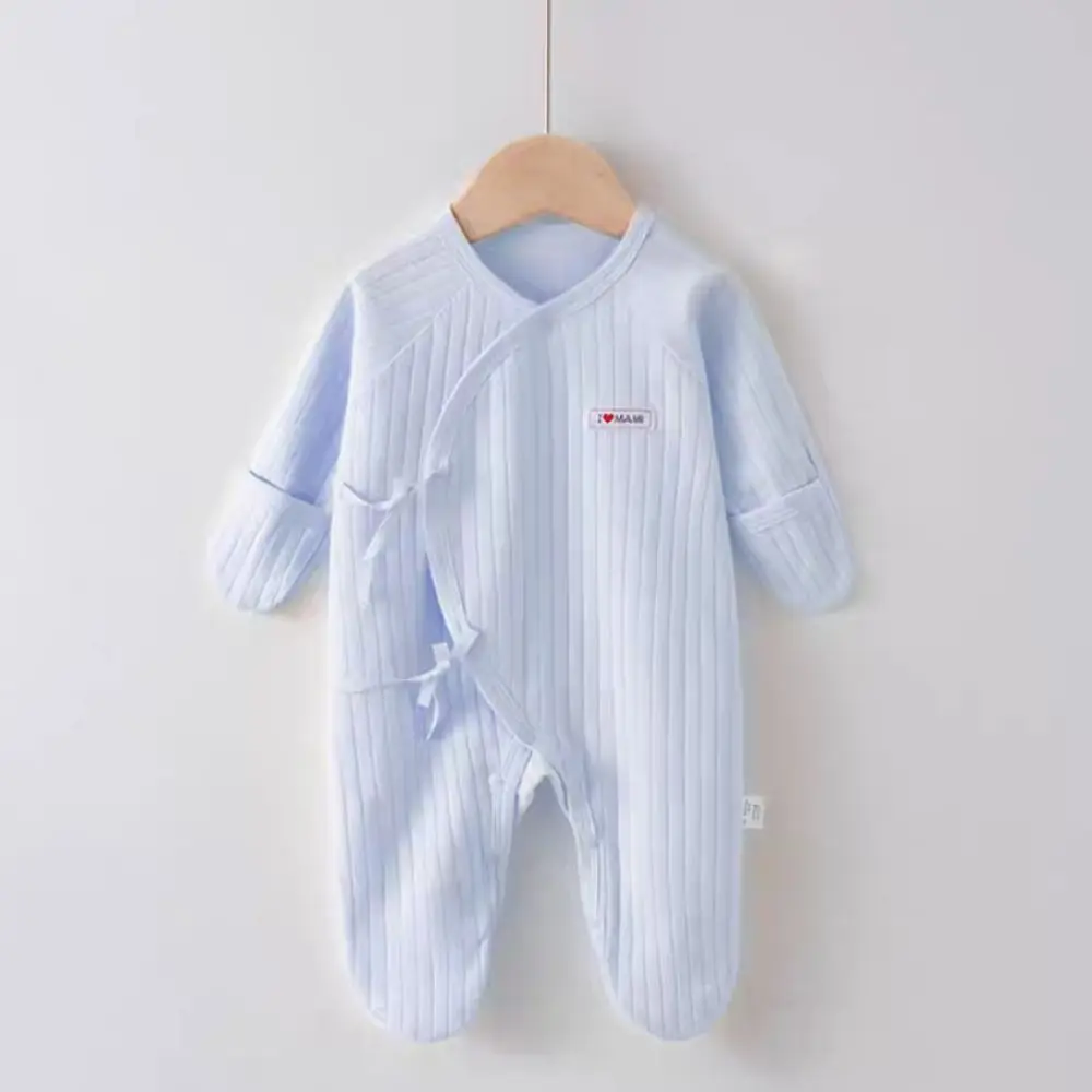 Long Pants Climb Lace Up Baby Romper Infant Romper Casual Outfit Foot-Cover Frogsuit Cotton Anti-scratching Newborn Jumpsuit
Long Pants Climb Lace Up Baby Romper Infant Romper Casual Outfit Foot-Cover Frogsuit Cotton Anti-scratching Newborn Jumpsuit