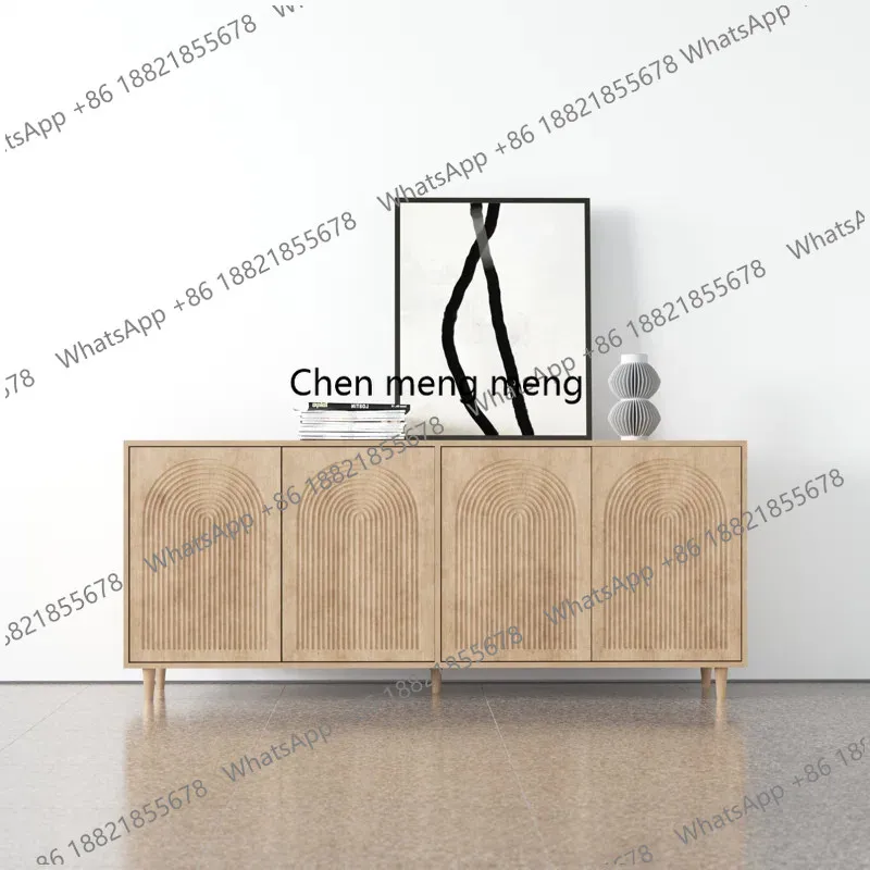 American solid wood dining side cabinet household living room locker French retro storage cabinet
American solid wood dining side cabinet household living room locker French retro storage cabinet