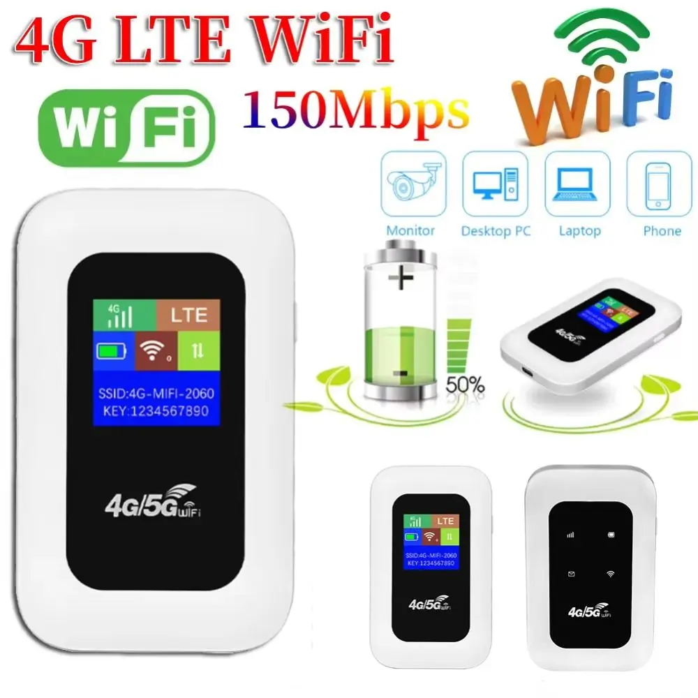 2100 мАч 4G LTE Маршрутизатор с точкой доступа 150 Мбит/с Мини-карманный Wi-Fi со слотом для SIM-карты Беспроводной интернет-маршрутизатор
2100 мАч 4G LTE Маршрутизатор с точкой доступа 150 Мбит/с Мини-карманный Wi-Fi со слотом для SIM-карты Беспроводной интернет-маршрутизатор