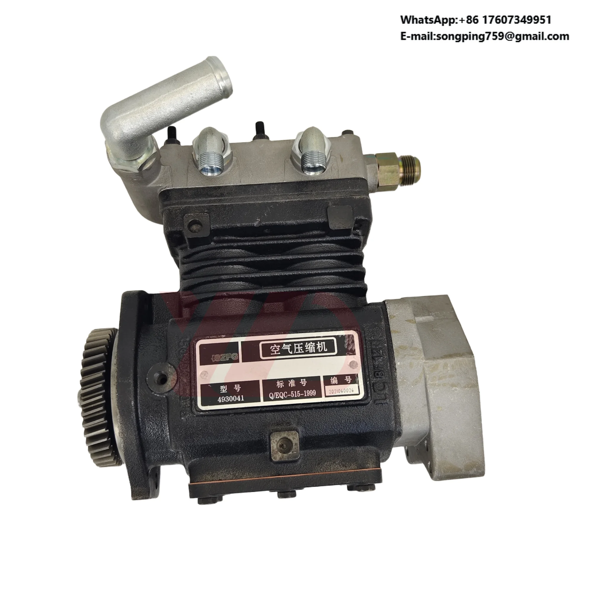 Industrial Diesel Engine Parts 6L Mechanical Double Cylinder air Compressor Assembly 5285437 4930041 for Cummins
Industrial Diesel Engine Parts 6L Mechanical Double Cylinder air Compressor Assembly 5285437 4930041 for Cummins