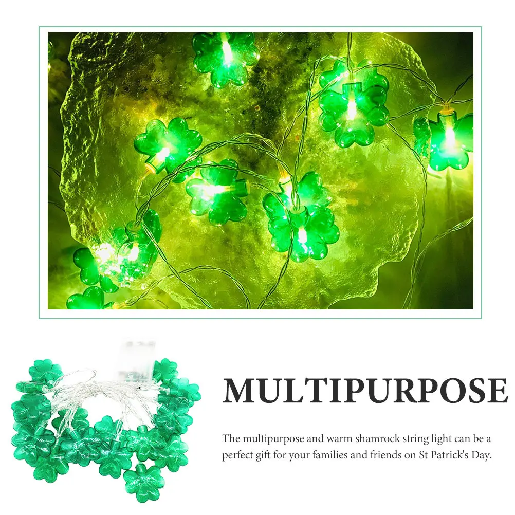 Гирлянда-клевер на батарейках в форме клевера для декора на День Святого Патрика, для вечеринок, сада, стен, светодиодное украшение
Гирлянда-клевер на батарейках в форме клевера для декора на День Святого Патрика, для вечеринок, сада, стен, светодиодное украшение