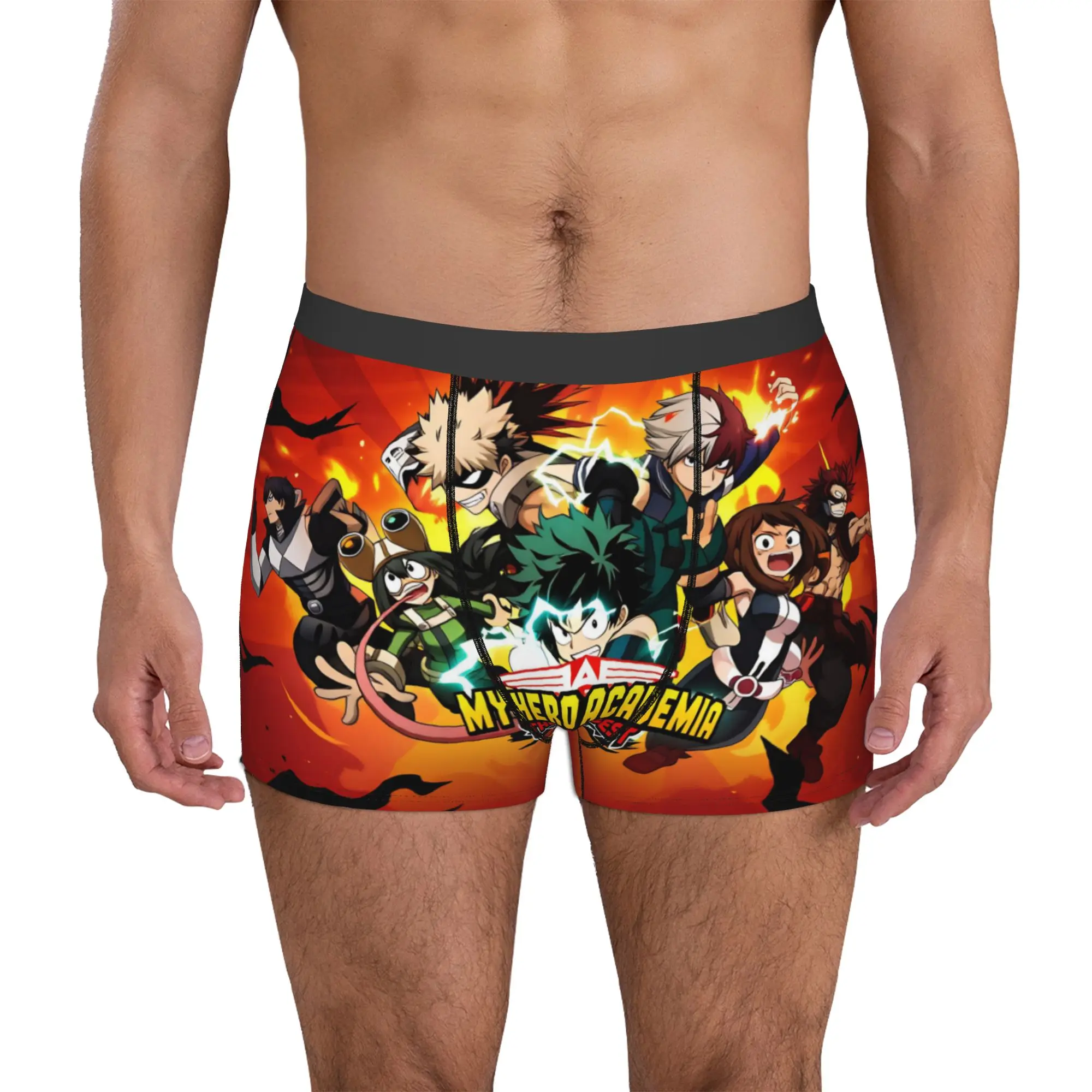 Male Fashion My Hero Academias Anime Japan Manga Underwear Boxer Briefs Breathable Shorts Panties Underpants
Male Fashion My Hero Academias Anime Japan Manga Underwear Boxer Briefs Breathable Shorts Panties Underpants