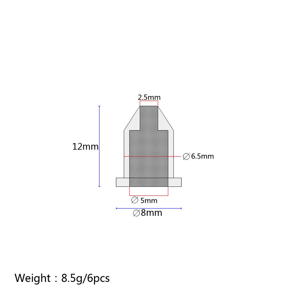 6Pcs Guitar String Cap Bullet Shape External Thread Flush Mounting Buckle for Through Body Ferrules Bass Bushing Parts Silver
6Pcs Guitar String Cap Bullet Shape External Thread Flush Mounting Buckle for Through Body Ferrules Bass Bushing Parts Silver