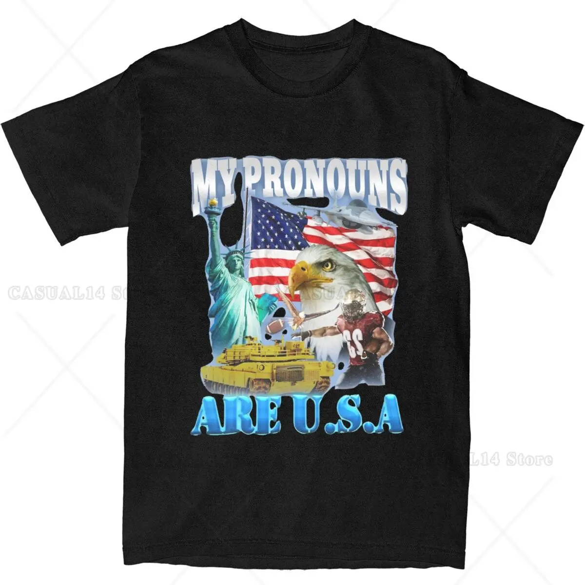My Pronouns Are USA Funny Meme for Men Women T Shirt United States American Apparel Leisure Tee T-Shirts Cotton Clothes
My Pronouns Are USA Funny Meme for Men Women T Shirt United States American Apparel Leisure Tee T-Shirts Cotton Clothes
