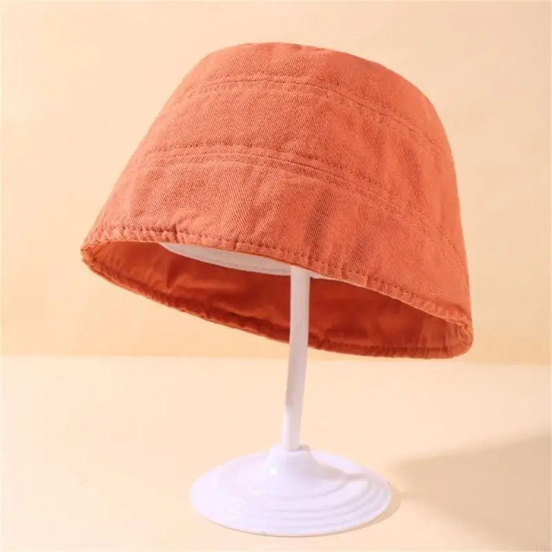 F3KC Big Brim Caps Solid Color Basin Hat Travel Hat Sun Protections Hat for Toddlers
F3KC Big Brim Caps Solid Color Basin Hat Travel Hat Sun Protections Hat for Toddlers