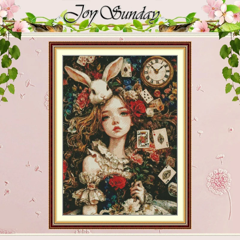 Alice in Wonderland Patterns Counted Cross Stitch Set DIY 11CT 14CT 16CT HD Stamped DMC Cross-stitch Kit Embroidery Needlework
Alice in Wonderland Patterns Counted Cross Stitch Set DIY 11CT 14CT 16CT HD Stamped DMC Cross-stitch Kit Embroidery Needlework