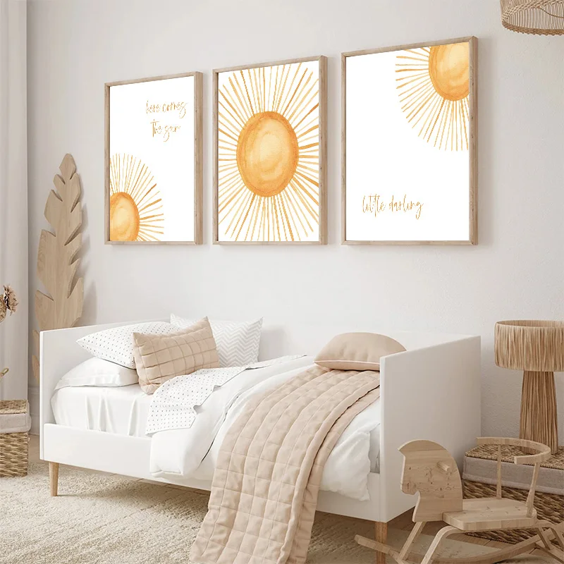 Cartoon Bohemian Sun Nursery Wall Decortaive Posters Kids Room Sunshine Quotes Canvas Painting Baby Bedroom Art Decor Pictures
Cartoon Bohemian Sun Nursery Wall Decortaive Posters Kids Room Sunshine Quotes Canvas Painting Baby Bedroom Art Decor Pictures