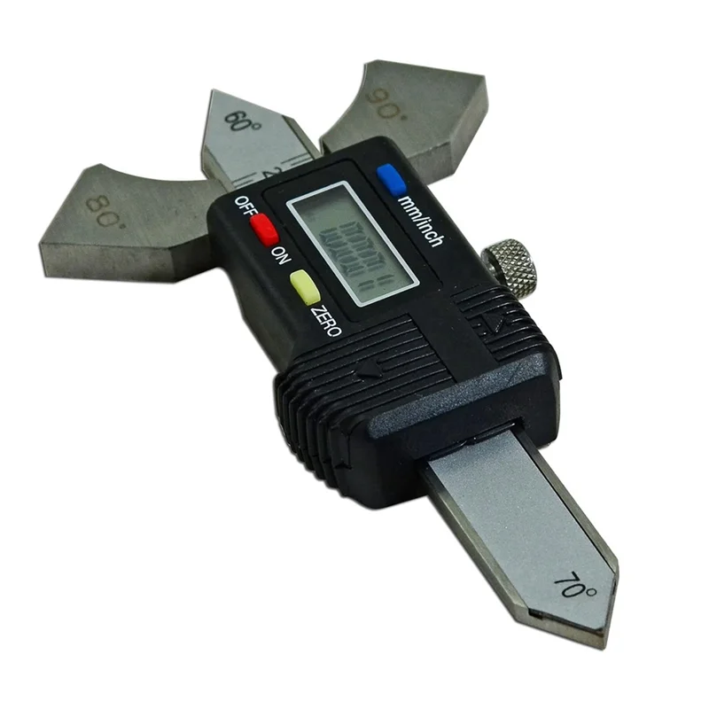 2025 Trenddigital Readout Welding Meter, Welding Test Ruler 4 Angle Display: 60°, 70°, 80°, 90° Reading Inches, Metric, Inches
2025 Trenddigital Readout Welding Meter, Welding Test Ruler 4 Angle Display: 60°, 70°, 80°, 90° Reading Inches, Metric, Inches