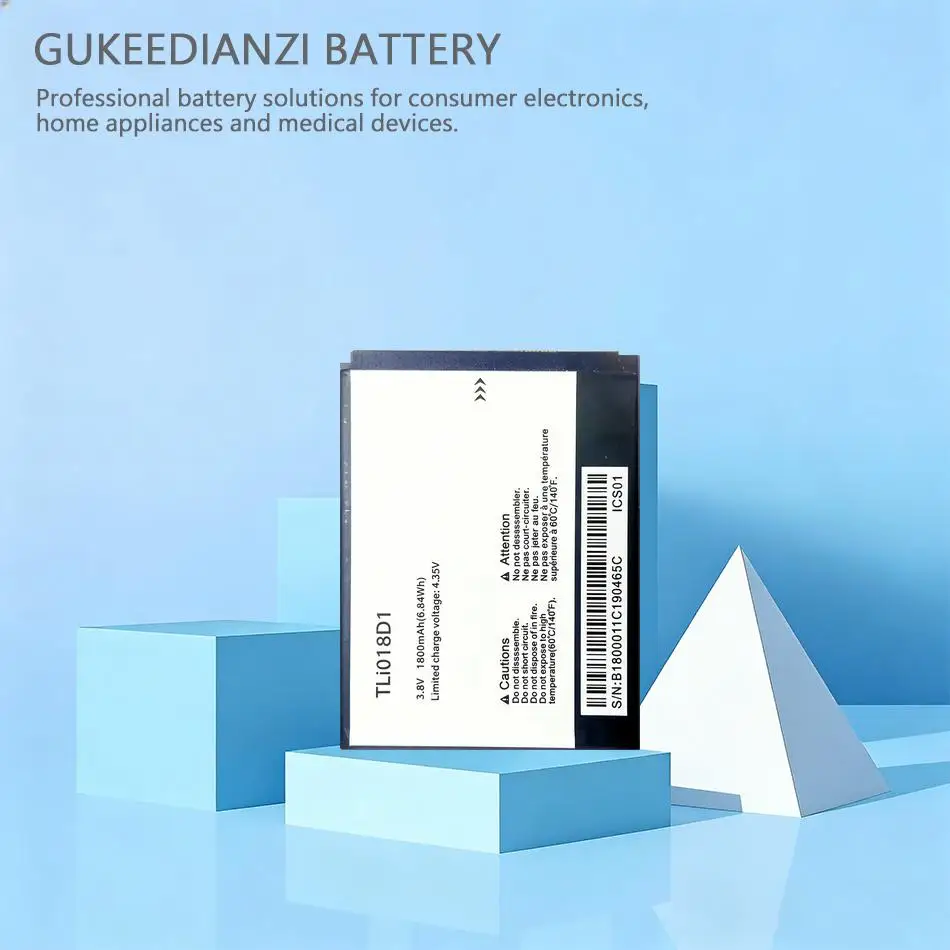 Аккумулятор для мобильного телефона 1800 мАч TLI018D1, премиум-класс, замена для Alcatel One Touch Pop D5 Dual 5038X OT5038X 3 5015D OT 5016
Аккумулятор для мобильного телефона 1800 мАч TLI018D1, премиум-класс, замена для Alcatel One Touch Pop D5 Dual 5038X OT5038X 3 5015D OT 5016