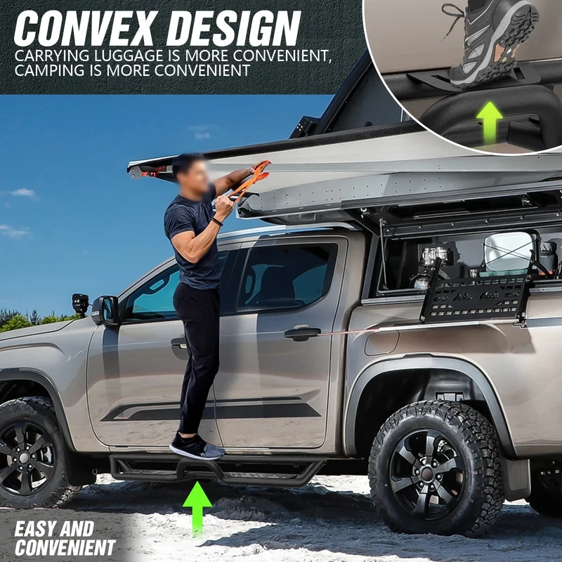 Подножки текстурированные черные, Star, для Tacoma 2005-2023 Double Cab и Crew Cab (4 полноразмерные двери)
Подножки текстурированные черные, Star, для Tacoma 2005-2023 Double Cab и Crew Cab (4 полноразмерные двери)