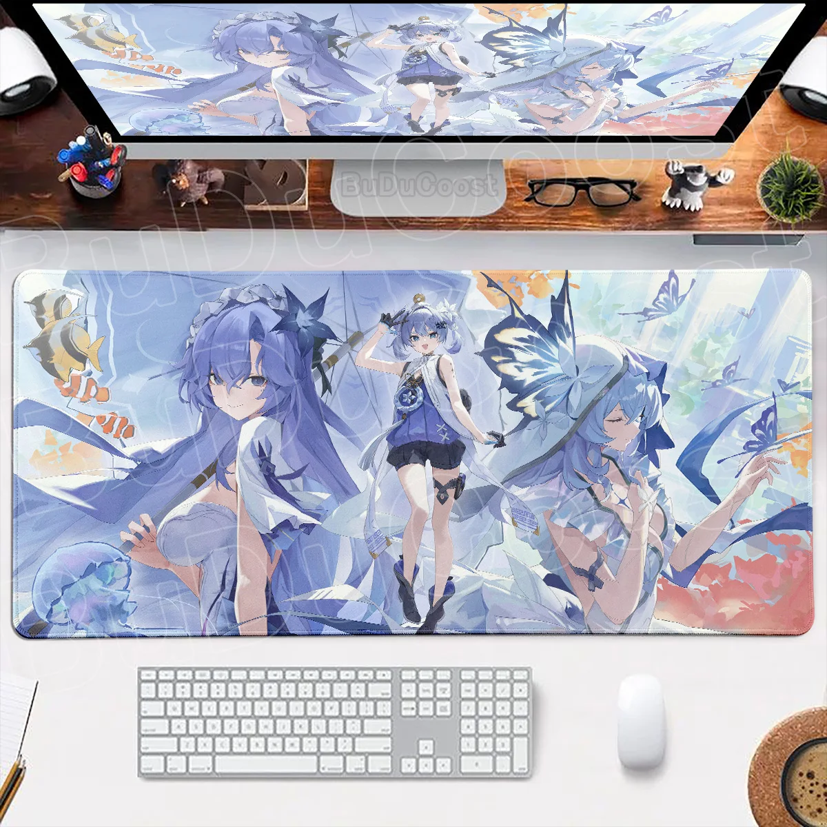 Kawaii Girl Table Pad Computer Decoration Mausepad Wuthering Waves The Shorekeeper Gamer Mouse Mat Rubber Non-slip Keyboard Rugs
Kawaii Girl Table Pad Computer Decoration Mausepad Wuthering Waves The Shorekeeper Gamer Mouse Mat Rubber Non-slip Keyboard Rugs