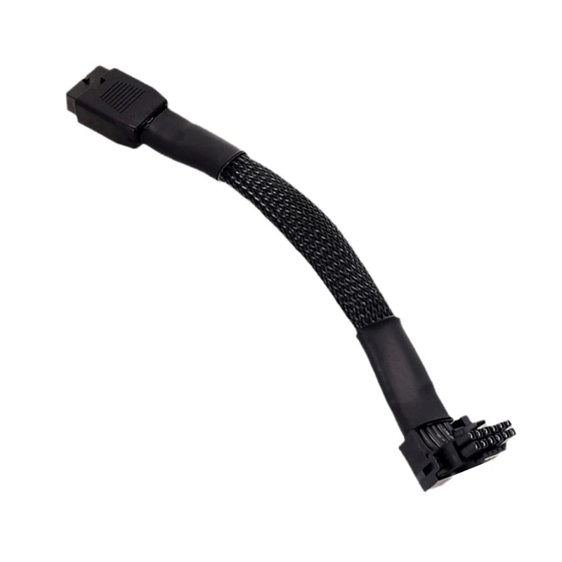 16Pin Video Card Elbow Line 12VHPWR Straight Head to Turning Head Line PCIE 5.0 Elbow Line 12+4PIN 16AWG+24AWG E65C
16Pin Video Card Elbow Line 12VHPWR Straight Head to Turning Head Line PCIE 5.0 Elbow Line 12+4PIN 16AWG+24AWG E65C
