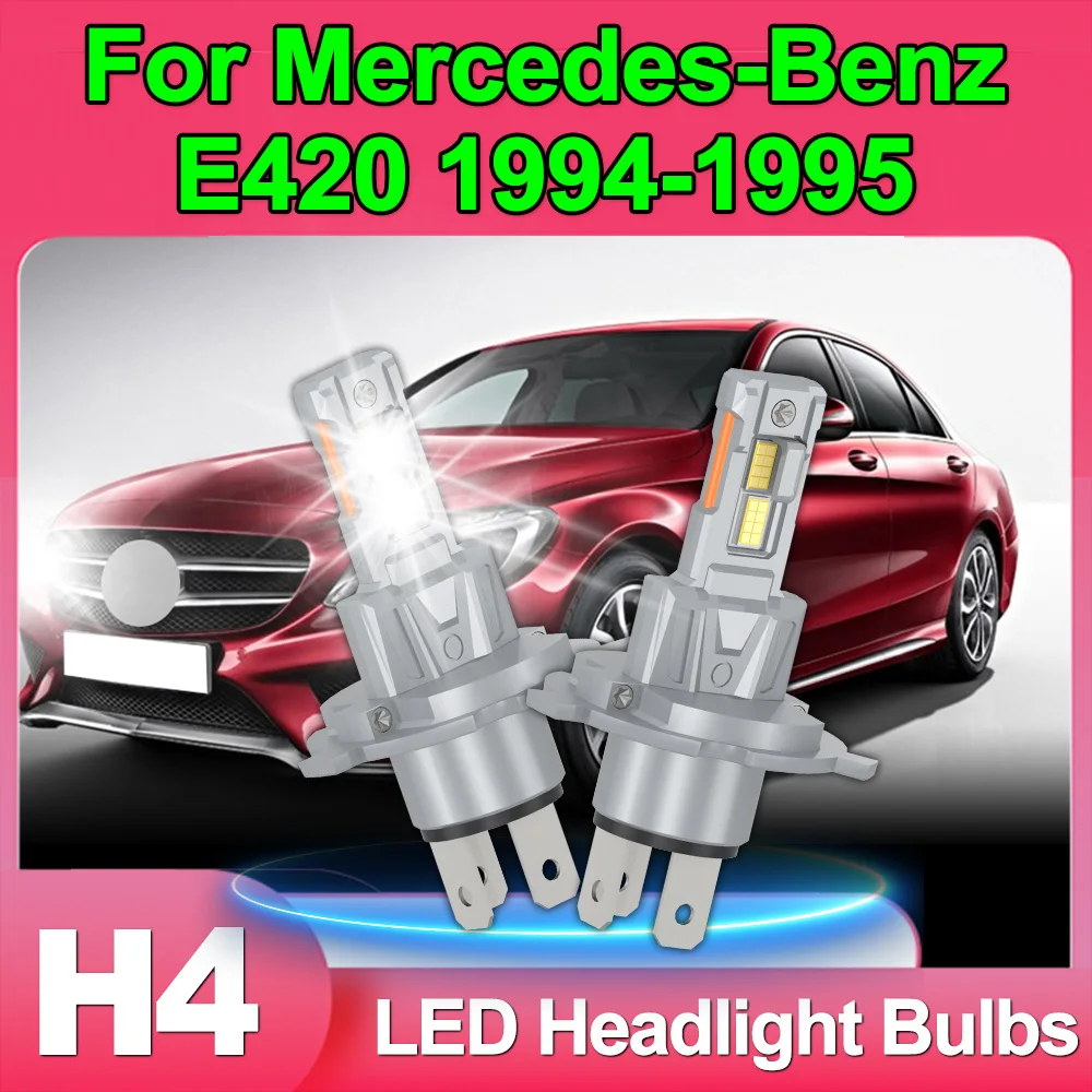 150W 20000LM H4 LED Car Headlights For Mercedes-Benz E420 1994-1995 High Low Beam 12V No Fan Canbus Error Free Auto Lights
150W 20000LM H4 LED Car Headlights For Mercedes-Benz E420 1994-1995 High Low Beam 12V No Fan Canbus Error Free Auto Lights