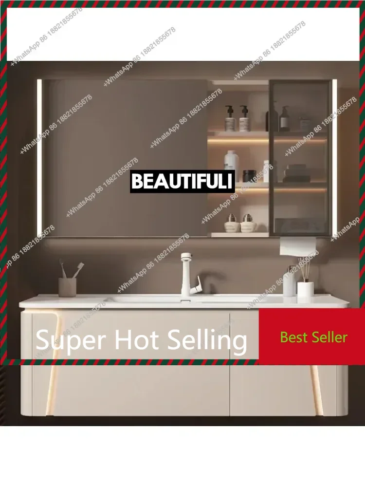 Z136Ceramic Bathroom Cabinet Combination Rounded Integrated Washbasin Face Master Cabinets Home Furniture
Z136Ceramic Bathroom Cabinet Combination Rounded Integrated Washbasin Face Master Cabinets Home Furniture