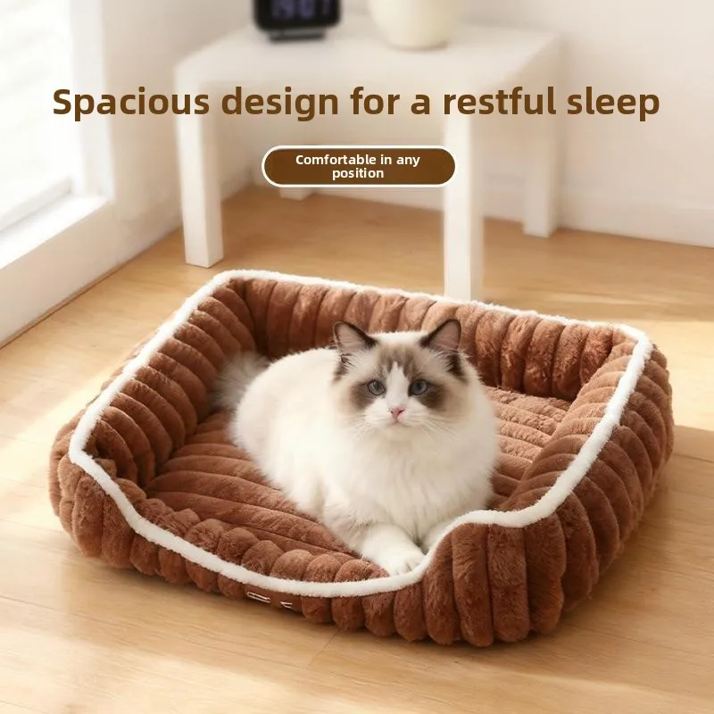 New Square Rabbit Fleece Dog Bed All Seasons Small Medium Dogs Cats Deep Sleep Bed Kittens Milk Pedal Warm Winter Pad
New Square Rabbit Fleece Dog Bed All Seasons Small Medium Dogs Cats Deep Sleep Bed Kittens Milk Pedal Warm Winter Pad