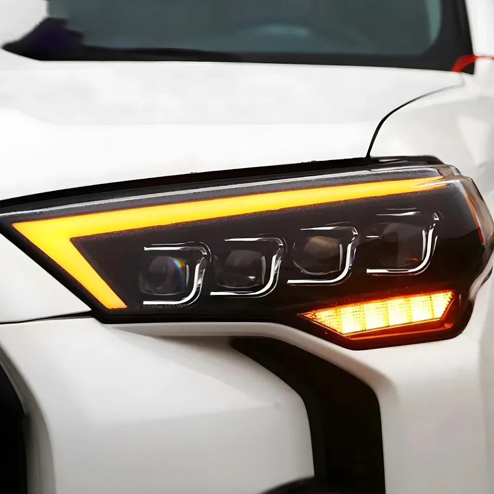 Модифицированный автомобильный передний фонарь для Toyota 4 Runner 2014-2021, светодиодная автоматическая фара, обновление 4 линзы проектора, горячая распродажа, аксессуары
Модифицированный автомобильный передний фонарь для Toyota 4 Runner 2014-2021, светодиодная автоматическая фара, обновление 4 линзы проектора, горячая распродажа, аксессуары