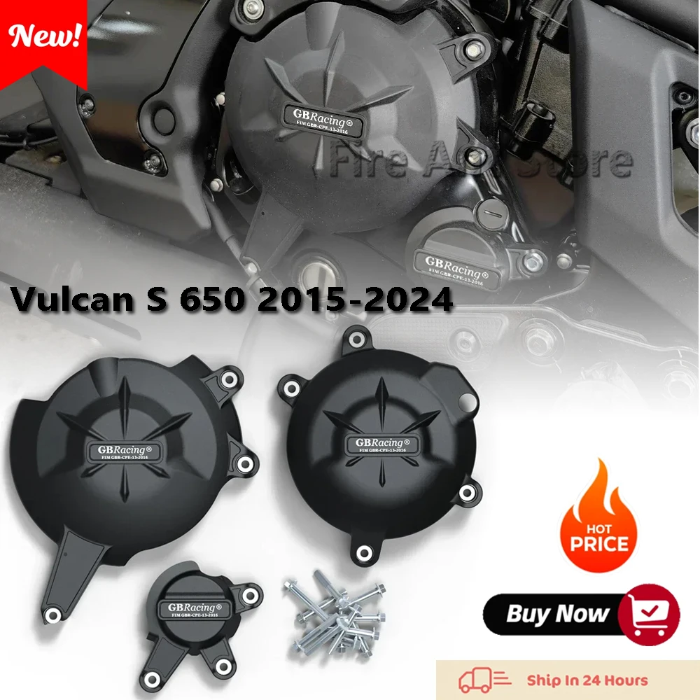 GBRacing Engine Protective Cover Guard Protector Fall Protection Cover for Kawasaki Vulcan S 650 2015-2024 Motorcycle
GBRacing Engine Protective Cover Guard Protector Fall Protection Cover for Kawasaki Vulcan S 650 2015-2024 Motorcycle