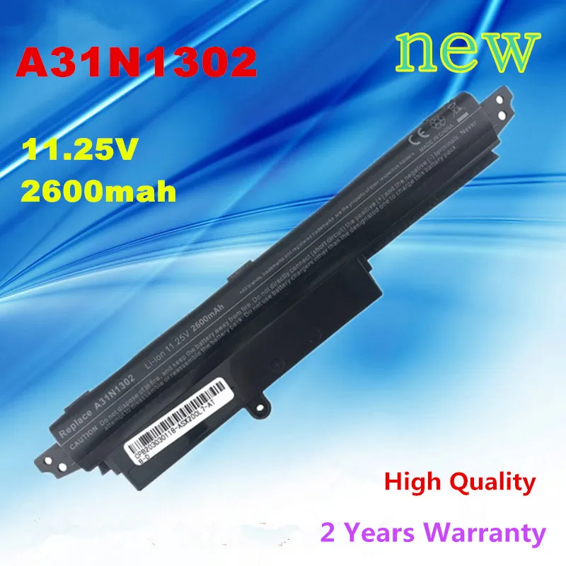 11.25V 2600MAH A31N1302 A31LM2H A31LM9H A3INI302 1566-6868 Laptop Battery For ASUS X200CA X200M X200MA X200CA X200LA 11.6"
11.25V 2600MAH A31N1302 A31LM2H A31LM9H A3INI302 1566-6868 Laptop Battery For ASUS X200CA X200M X200MA X200CA X200LA 11.6"