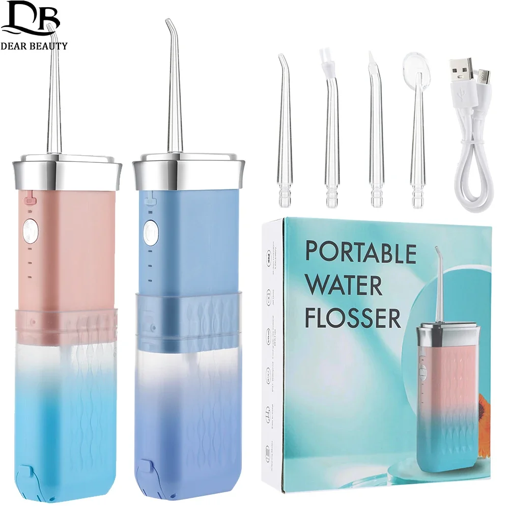 Portable Oral Irrigator Water Flosser Teeth Cleaning Mouth Washing Machine Rechargeable Cordless Dental Water Jet For Travel
Portable Oral Irrigator Water Flosser Teeth Cleaning Mouth Washing Machine Rechargeable Cordless Dental Water Jet For Travel