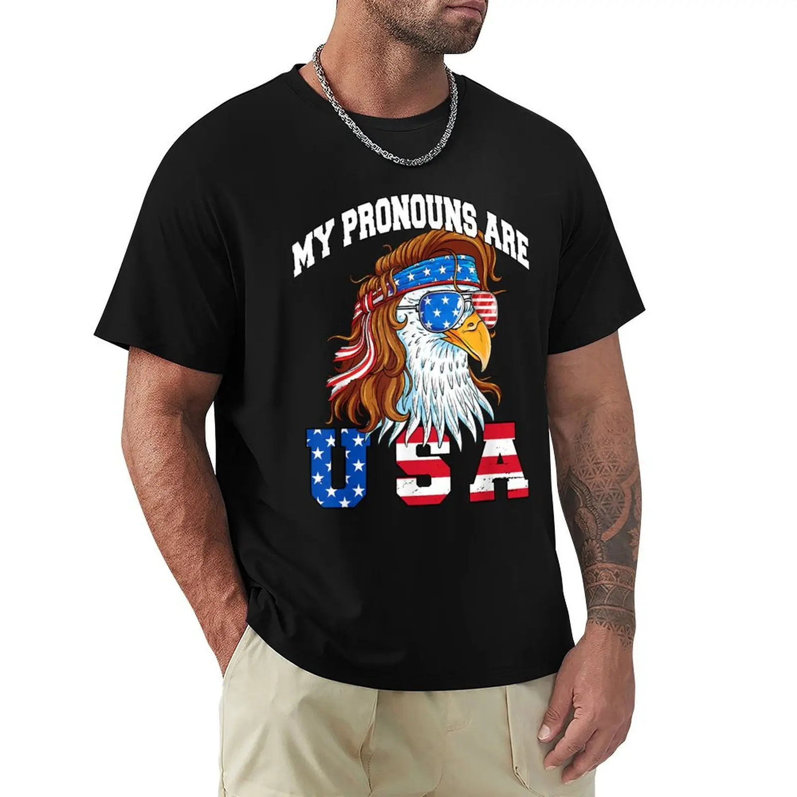 Eagle Patriotic 4th of July USA Flag T-Shirt Basic Tee Shirt for Everyday Outfit
Eagle Patriotic 4th of July USA Flag T-Shirt Basic Tee Shirt for Everyday Outfit