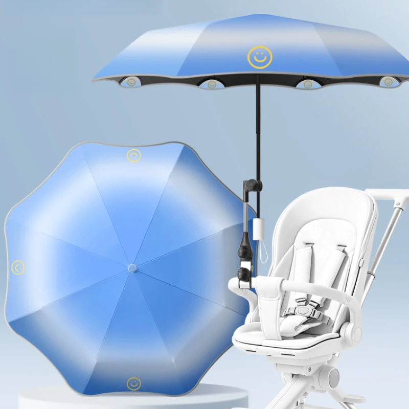 Anti UV Baby Car Umbrella 8 Bone Fold Design Multifunctional Outdoor Sun Shade For Kids Walking Stroller
Anti UV Baby Car Umbrella 8 Bone Fold Design Multifunctional Outdoor Sun Shade For Kids Walking Stroller