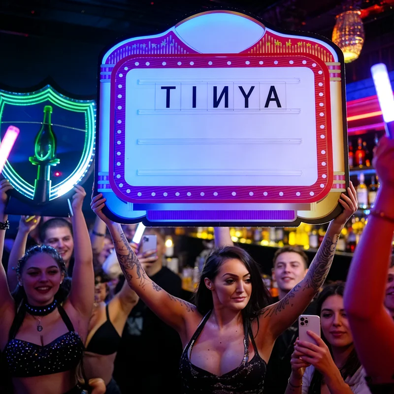 Sign Design Custom LED Messages Board Bottle Service Presenter Night Club Signs for Night Club
Sign Design Custom LED Messages Board Bottle Service Presenter Night Club Signs for Night Club