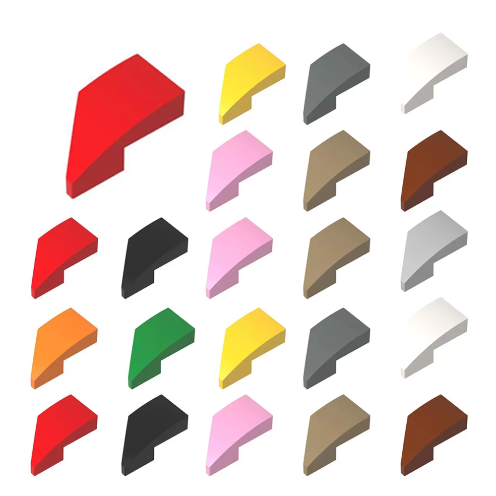 60pcs 29119 Wedge 2x1x2/3 Stud Notch Right Bricks Assembled Collections Bulk Modular Toy For Technical MOC Buildings Blocks
60pcs 29119 Wedge 2x1x2/3 Stud Notch Right Bricks Assembled Collections Bulk Modular Toy For Technical MOC Buildings Blocks