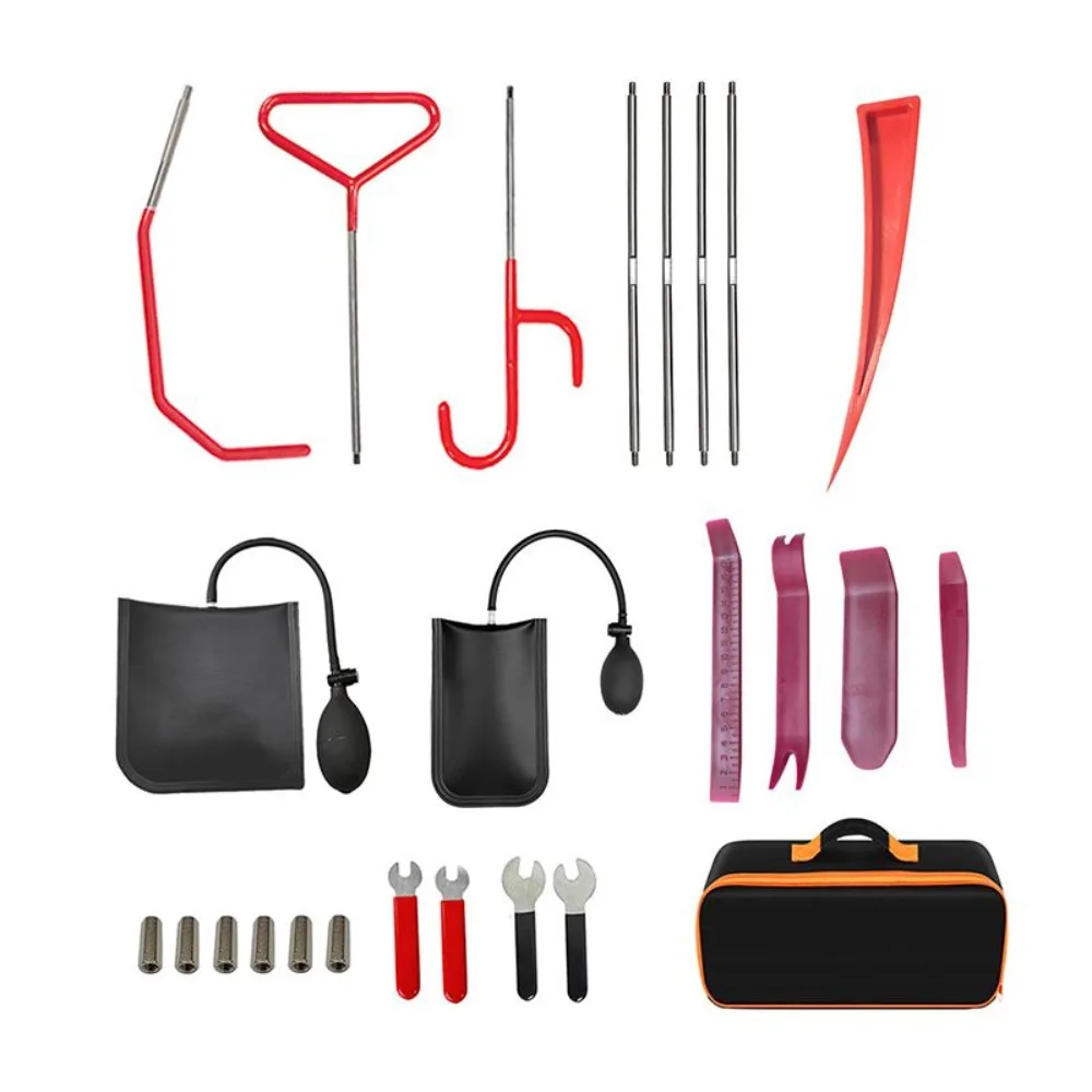 Automotive Emergency Kit, a comprehensive set of professional tools for adjusting car and truck doors. Automotive Emergency Kit
Automotive Emergency Kit, a comprehensive set of professional tools for adjusting car and truck doors. Automotive Emergency Kit
