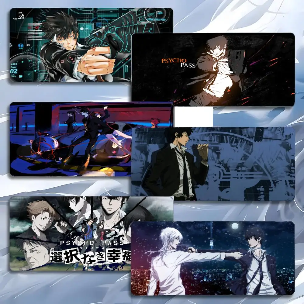 Коврик для мыши P-Psycho-Pass в стиле аниме и киберпанк, большой игровой коврик с утолщенной кромкой для ПК, настольный коврик для стола
Коврик для мыши P-Psycho-Pass в стиле аниме и киберпанк, большой игровой коврик с утолщенной кромкой для ПК, настольный коврик для стола
