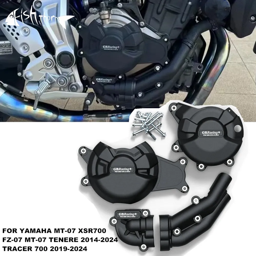 Motorcycle Engine Cover Sets Bonnet Protector Engine Cover FOR YAMAHA MT-07 MT07 XSR700 TRACER 700 FZ-07 MT-07 TENERE 2014-2024
Motorcycle Engine Cover Sets Bonnet Protector Engine Cover FOR YAMAHA MT-07 MT07 XSR700 TRACER 700 FZ-07 MT-07 TENERE 2014-2024