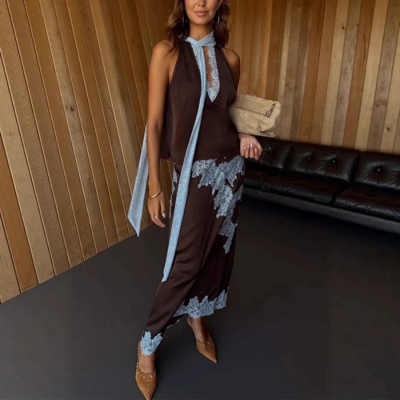 Sexy Hollowed out Vne Slim Dr Casual Svel Set Spring Summer Color Blo Batwing Sle Women's Skirt Polyester Fiber
Sexy Hollowed out Vne Slim Dr Casual Svel Set Spring Summer Color Blo Batwing Sle Women's Skirt Polyester Fiber