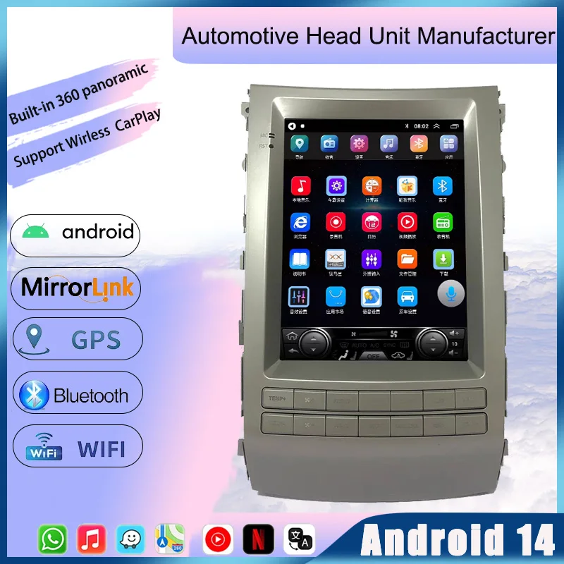 Android 14 Touch Screen Radio For Hyundai ix55 2006-2012 Car GPS Navigation Auto Stereo Multimedia Player Head Unit Recorder
Android 14 Touch Screen Radio For Hyundai ix55 2006-2012 Car GPS Navigation Auto Stereo Multimedia Player Head Unit Recorder