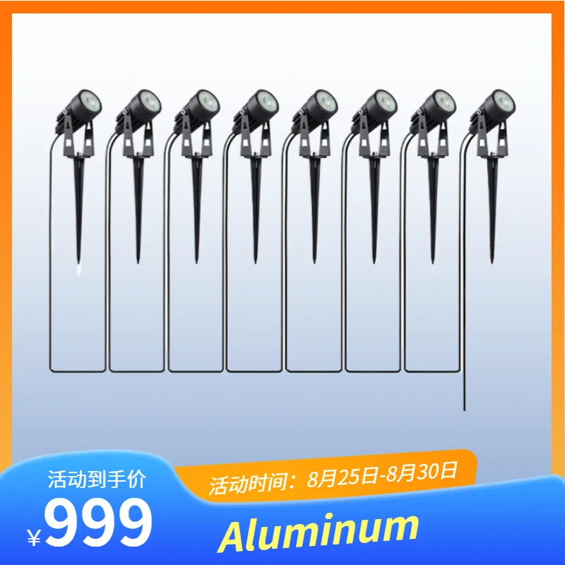 IP65 Waterproof LED Garden Light DC24V to 110V220V 50W30W Landscape Spotlight 10/8/6 in 1 Outdoor Lawn Lighting Decoration
IP65 Waterproof LED Garden Light DC24V to 110V220V 50W30W Landscape Spotlight 10/8/6 in 1 Outdoor Lawn Lighting Decoration