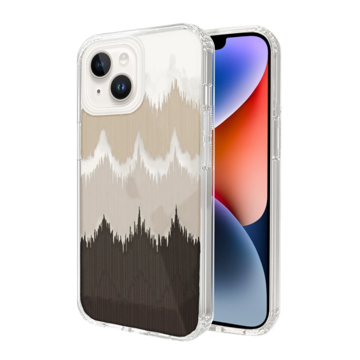 Mountain Pattern Phone Case For Iphone17 16 15 14 13 12 11 Pro Max 12 13 Mini Xs Xr X 8 7 Plus, Shock Absorption And Scratch Resistance, Transparent Tpu Case | Nature Inspired Design For Outdoor Adventures
Mountain Pattern Phone Case For Iphone17 16 15 14 13 12 11 Pro Max 12 13 Mini Xs Xr X 8 7 Plus, Shock Absorption And Scratch Resistance, Transparent Tpu Case | Nature Inspired Design For Outdoor Adventures