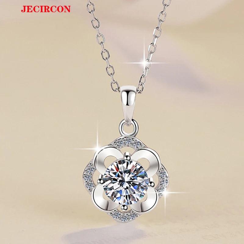 JECIRCON 1CT кулон с муассанитом для женщин, легкое роскошное модное ожерелье из стерлингового серебра 925 пробы, цепочка на ключицу, прочные ювелирные изделия
JECIRCON 1CT кулон с муассанитом для женщин, легкое роскошное модное ожерелье из стерлингового серебра 925 пробы, цепочка на ключицу, прочные ювелирные изделия