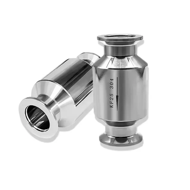 Kf50 Vacuum Nw16 Valves Nw50 SS304 Food Grade KF Flange Polished Vacuum Check Valve Low Pressure Brand
Kf50 Vacuum Nw16 Valves Nw50 SS304 Food Grade KF Flange Polished Vacuum Check Valve Low Pressure Brand