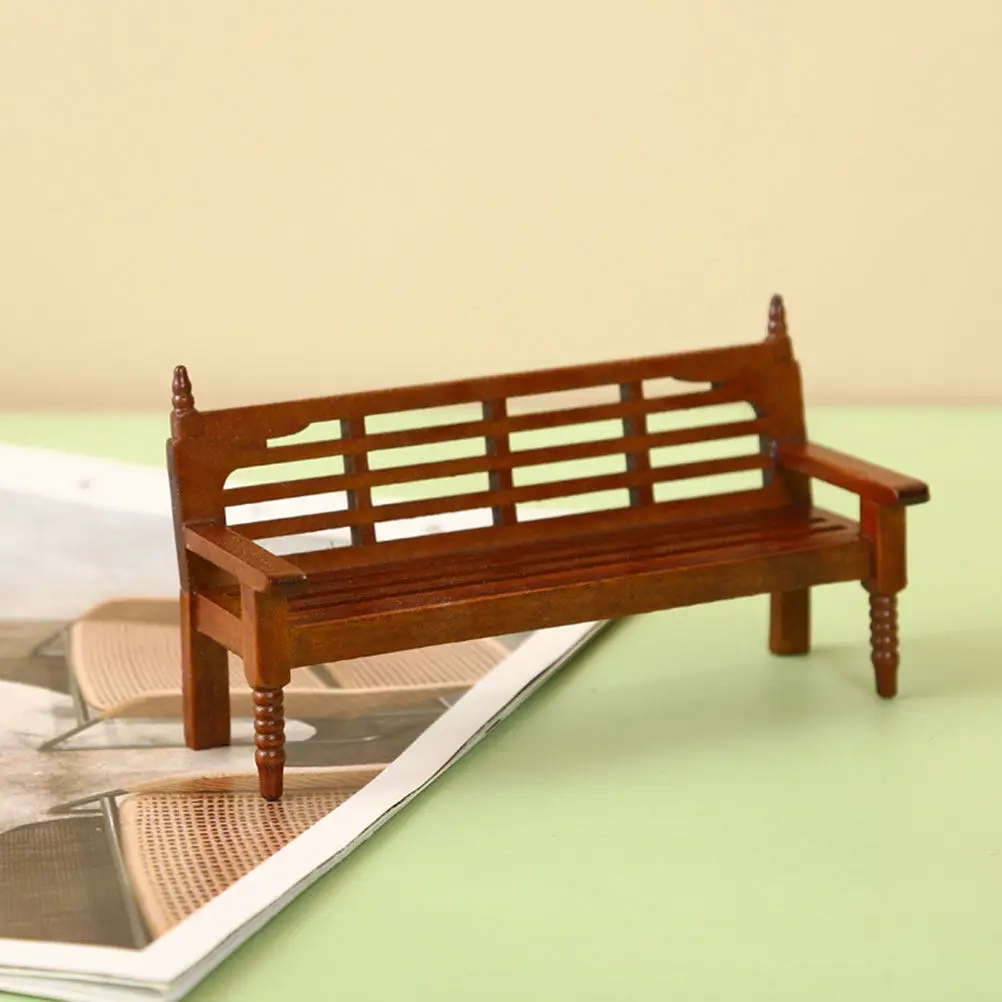 Mini Garden Bench Decorative Outdoor Park Bench Miniature Furniture for Desk Bookshelf Mini House Landscape Accessories
Mini Garden Bench Decorative Outdoor Park Bench Miniature Furniture for Desk Bookshelf Mini House Landscape Accessories
