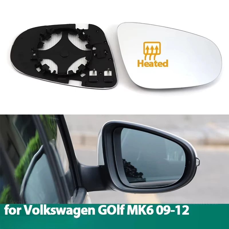 Left & Right Side Mirror Glass Rear View Rearview Exterior Angle for VW Volkswagen Golf 6 MK6 5K 2009-2012
Left & Right Side Mirror Glass Rear View Rearview Exterior Angle for VW Volkswagen Golf 6 MK6 5K 2009-2012