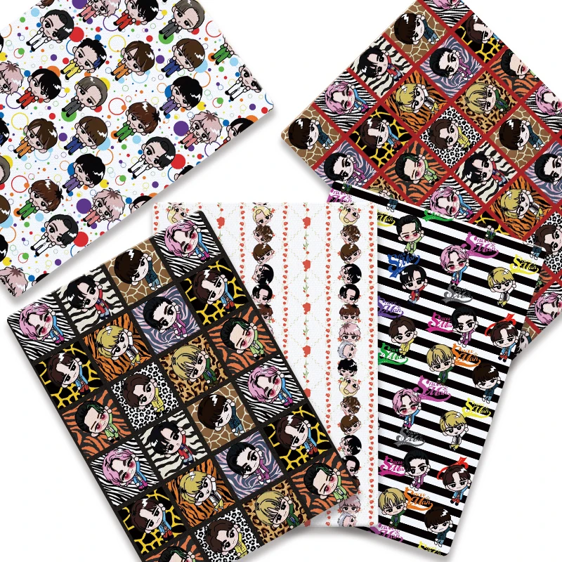 Cartoon hot DIY hand sewn patchwork quilted baby dress home piece 140cm printed cute sewn children's fabric
Cartoon hot DIY hand sewn patchwork quilted baby dress home piece 140cm printed cute sewn children's fabric