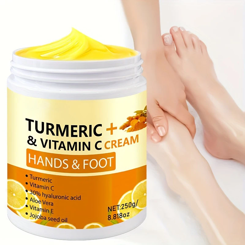 Крем для рук и ног с куркумой и витамином С, мгновенное увлажнение 10-в-1, глубокое увлажнение, нежирное, длительное увлажнение
Крем для рук и ног с куркумой и витамином С, мгновенное увлажнение 10-в-1, глубокое увлажнение, нежирное, длительное увлажнение