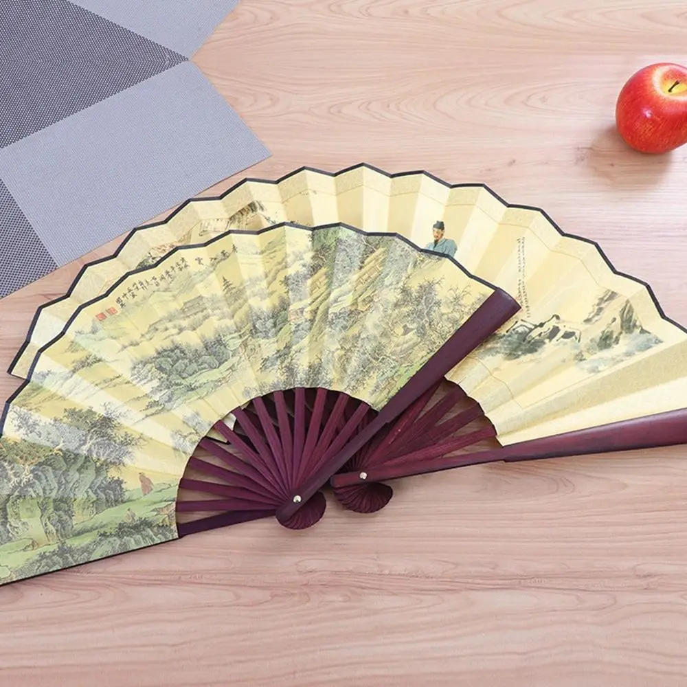 Creative Handheld Folding Silk Fan Chinese Painting Fan Art Ancient Fan Traditional Chinese Style Fan Photo Prop
Creative Handheld Folding Silk Fan Chinese Painting Fan Art Ancient Fan Traditional Chinese Style Fan Photo Prop