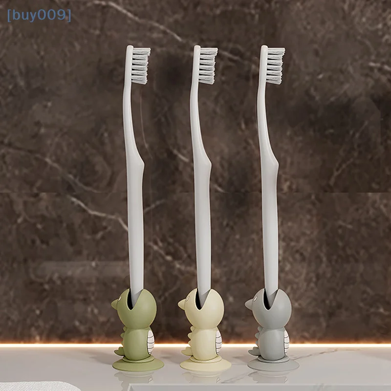 Tooth Brush Cover Caps Stand Cute Standing Portable Travel Toothbrush Head Cover Cute Dinosaur Shape Silicone Suction Cup
Tooth Brush Cover Caps Stand Cute Standing Portable Travel Toothbrush Head Cover Cute Dinosaur Shape Silicone Suction Cup