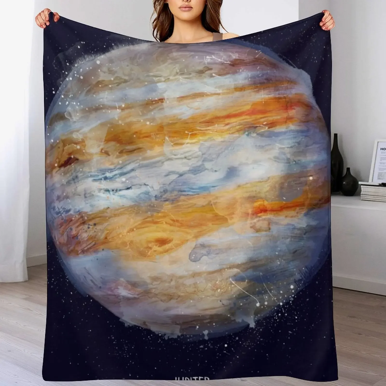 Jupiter Throw Blanket Stylish Warm Blanket for Living Room Bedroom
Jupiter Throw Blanket Stylish Warm Blanket for Living Room Bedroom